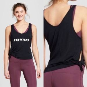 NWT Plus Yoga • Side-Tie Tank Top